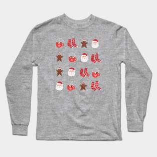 Merry Christmas Kit Long Sleeve T-Shirt